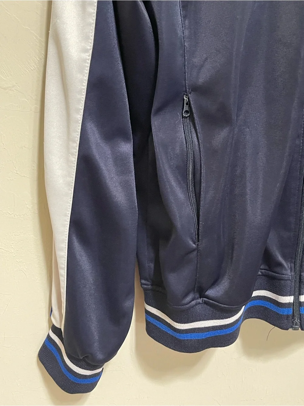 ITALIA Desierto Track Jacket Zip Up Soccer Futbol Crest Logo 90s Y2K Men XXL